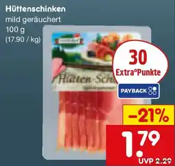 Netto Marken-Discount Hüttenschinken Angebot