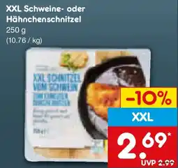 Netto Marken-Discount XXL Schweine oder Hähnchenschnitzel Angebot