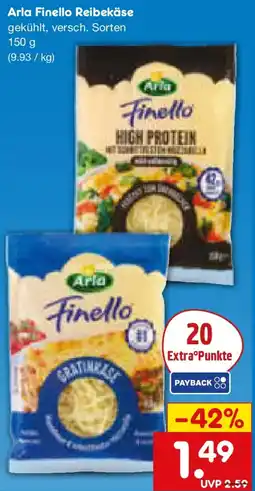 Netto Marken-Discount Arla Finello Reibekäse Angebot
