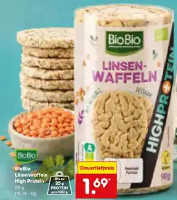 Netto Marken-Discount BioBio Linsenwaffeln High Protein Angebot