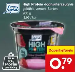 Netto Marken-Discount GUTES Land High Protein Joghurterzeugnis Angebot