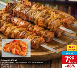 Netto Marken-Discount Schaschlik-Würfel Angebot
