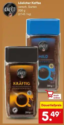 Netto Marken-Discount Cafèt Löslicher Kaffee Angebot