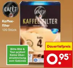 Netto Marken-Discount Cafèt Kaffeefilter Angebot
