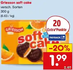 Netto Marken-Discount Griesson soft cake Angebot