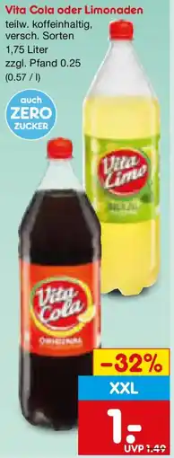 Netto Marken-Discount Vita Cola oder Limonaden Angebot