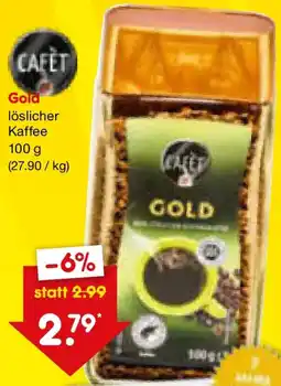 Netto Marken-Discount Cafèt Gold Angebot
