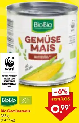 Netto Marken-Discount Bio Gemüsemais Angebot