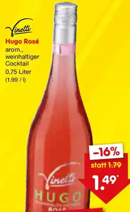 Netto Marken-Discount Vinetti Hugo Rosé Angebot