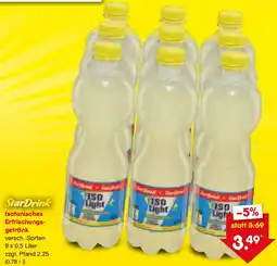 Netto Marken-Discount StarDrink Isotonisches Erfrischungsgetränk Angebot