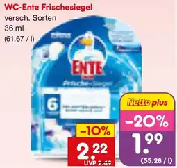 Netto Marken-Discount WC-Ente Frischesiegel Angebot