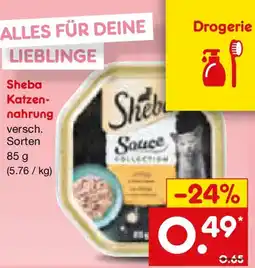 Netto Marken-Discount Sheba Katzennahrung Angebot