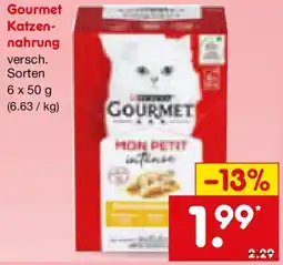 Netto Marken-Discount Gourmet Katzennahrung Angebot