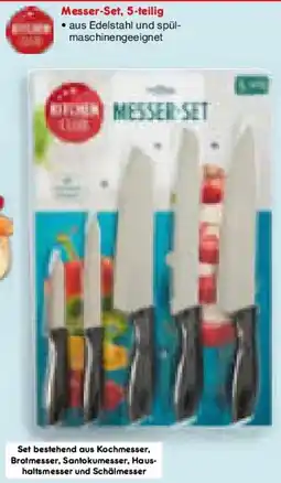 Netto Marken-Discount Messer-Set, 5-teilig Angebot