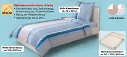 Netto Marken-Discount Dekor Bettwäsche Mikrofaser, 3-teilig Angebot