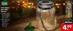 Netto Marken-Discount Solar Dekoglas oder Flasche Angebot