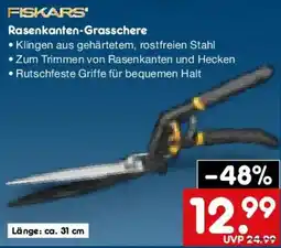 Netto Marken-Discount Fiskars Rasenkanten-Grasschere Angebot