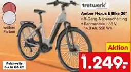 Netto Marken-Discount tretwerk Amber Nexus E Bike 28" Angebot