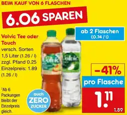 Netto Marken-Discount Volvic Tee oder Touch Angebot