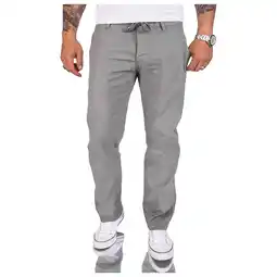Netto Marken-Discount Rock Creek Stoffhose Leinen Hose Regular Fit Angebot