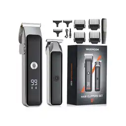 Netto Marken-Discount MAXGROOM ZC-F608 Haarschneider Trimmer Set mit Display und 7 Aufsätzen Angebot