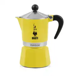 Netto Marken-Discount Espressokocher Rainbow 6 Tassen gelb Angebot