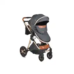 Netto Marken-Discount Moni Kinderwagen Alma Sportsitz Tragetasche umbaubar Wickeltasche Sitz umkehrbar schwarz Angebot