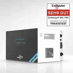 Netto Marken-Discount SunEnergyXT 500 PRO 5kWh Speicher 2400W Wechselrichter Notstrom 4 MPPT Angebot