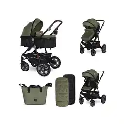 Netto Marken-Discount Lorelli Kinderwagen Lora faltbar Gummiräder Tragetasche Sportsitz Fußabdeckung grün Angebot
