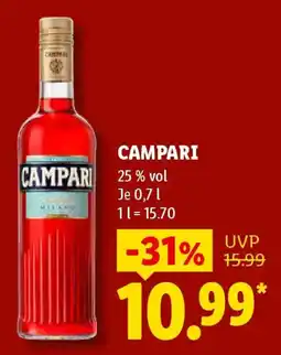 Lidl CAMPARI Angebot