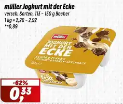 Simmel müller Joghurt mit der Ecke Angebot