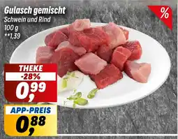 Simmel Gulasch gemischt Schwein und Rind Angebot