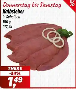 Simmel Kalbsleber in Scheiben Angebot