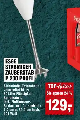 Handelshof ESGE STABMIXER ZAUBERSTAB P 200 PROFI Angebot