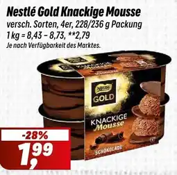Simmel Nestlé Gold Knackige Mousse Angebot