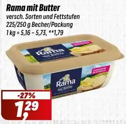 Simmel Rama mit Butter Angebot