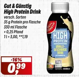 Simmel High Protein Drink Angebot
