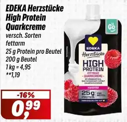 Simmel EDEKA Herzstücke High Protein Quarkcreme Angebot