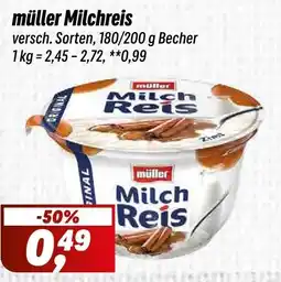 Simmel müller Milchreis Angebot