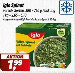 Simmel iglo Würz-Spinat mit Zwiebeln Angebot