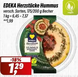 Simmel EDEKA Herzstücke Hummus Angebot