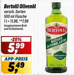 Simmel Bertolli Olivenöl Angebot