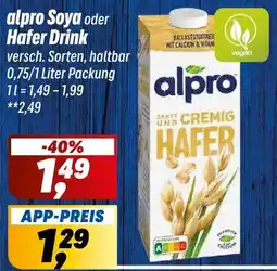 Simmel alpro Hafer Drink Angebot