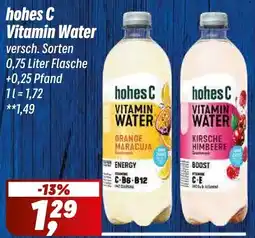 Simmel hohes C Vitamin Water Angebot