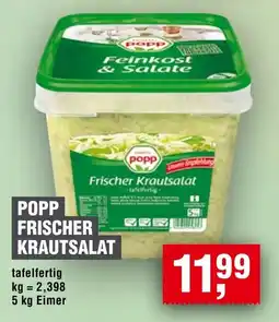Handelshof POPP FRISCHER KRAUTSALAT Angebot