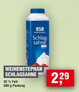 Handelshof WEIHENSTEPHAN SCHLAGSAHNE Angebot