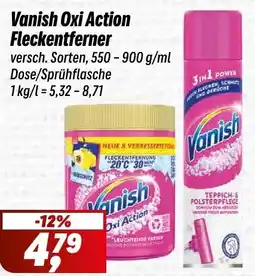 Simmel Vanish Oxi Action Fleckentferner Angebot