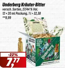 Simmel Underberg Kräuter-Bitter Angebot