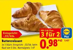 Lidl Buttercroissant Angebot