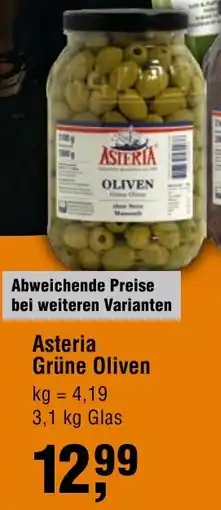 Handelshof Asteria Grüne Oliven Angebot